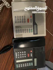  8 مقسم تلفونات ماركة Nortel Norstar صناعة أمريكية عدد 8 اجهزة مع شاشات بحال الجديد