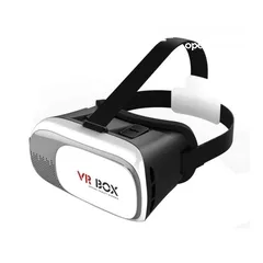  3 نظارة الواقع الافتراضي VR BOX  - تتميز  برؤية ثلاثيه الابعاد  - تعمل على كل انواع الاجهزة