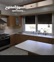  7 شقه مفروشه للايجار  دير غبار 200م الطابق الاول