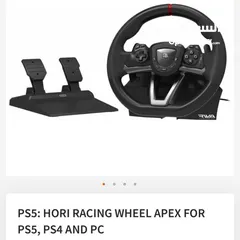  1 PS5: HORI RACING WHEEL APEX FOR PS5, PS4 AND PC