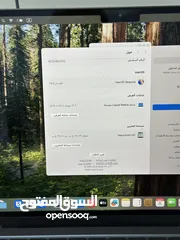  4 ماك بوك اير M2 بحالة الجديد ولا خدش وكاله  كامل اغراضه الاصلية شرق اوسط