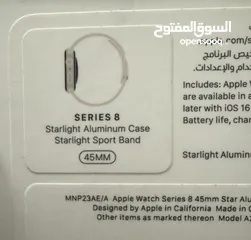  2 Apple watch series 8 gps 45