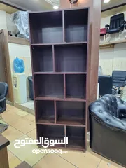  19 خزانة الكتب متوفر بعدة موديلات وألوان توصيل وتركيب مجاني داخل عمان ارتفاع مترين عرض 80سم عمق 30سم