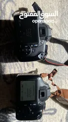  3 كامرتين 1200d و 4000d كل وحده بتنباع لحال    و اغراضهم الاصليه بحال الوكاله و في 3 عدسات للبيع بلوصف
