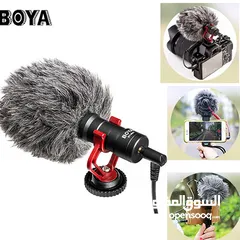  6 ميكرفونات بويا BOYA BY M1 / BYMM1 BY / M1DM للموبايل والكمبيوتر / مايك بويا