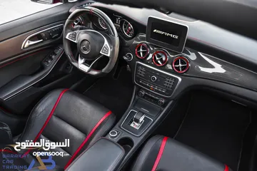  20 مرسيدس سي ال ايه وارد الوكالة 2015 Mercedes CLA 45 4MATIC AMG Line Night Package