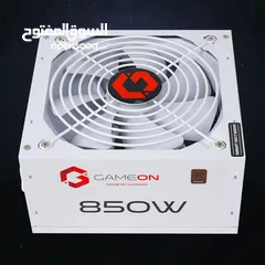  9 GAMEON Spy2 ATX 850w White Power Supply - باورسبلاي ابيض من جيم اون !