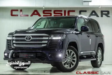  1 Toyota Land Cruiser Gx-r Twin turbo 2024   عداد صفر  Zero Mileage   اللون : كحلي