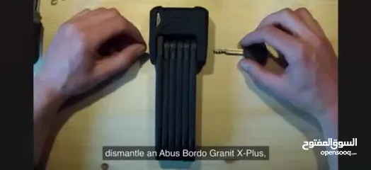  2 قفل ذكي متنقل دون الحاجه لجنزير وقفل