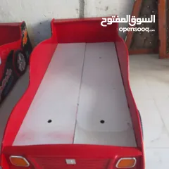  8 تخت اطفال شكل سياره