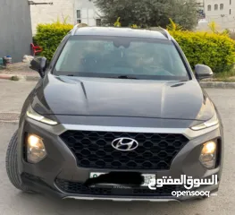  1 هونداي سنتافيه 2018 برخصة ولا غرام بويه