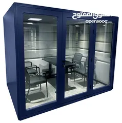  1 Excellent Furniture and acoustic meeting booth