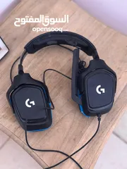  5 سماعة لوجيتك g432 logitech اصلية بحالة ممتازة جدا صوت نقي ومرتب 7.1 مع جميع المميزات وخامة ممتازة جد