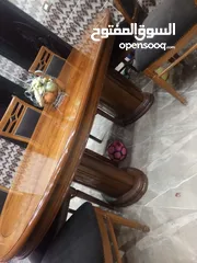  4 طاوله سفره وجهاز رياضه