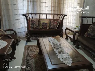  3 طقم كنب خشب زان