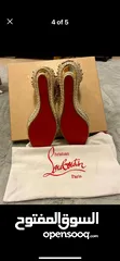  4 Louboutin wedges