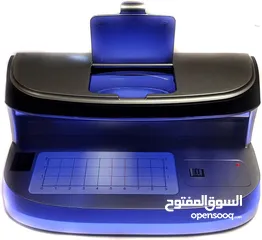  1 فاحص عملة (كاشف عملة ) نوع ممتاز جدا يعمل  شحن وكهرباء  AL-11 UV Counterfeit Money Detector