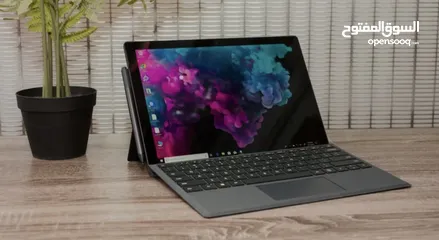  2 Microsoft surface pro 6 ,1TB ,16gr, i7core windows 11