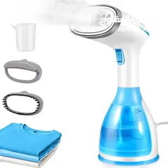  1 Portable Garment Steamer Fabric Wrinkle Remover Water Tank, 30-Second Fast Heat-up, Auto-Off, Fabric