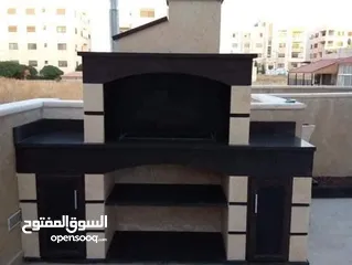  3 بديل الرخام وبديل الخشب وبديل الحجر وفاير بليس ورق جدران والشيبورد باركيه باربكيو جبسن بورد وادهان