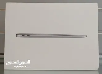  2 MacBook Air 2020 M1 Space Gray 8GB Ram 256GB SSD لابتوب ابل لون رمادي