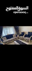  1 بيع غرفة ضيوف كاملة كنب سفرة بيرو مدخل