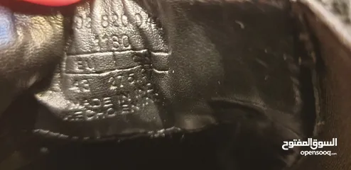  5 ZARA original black suede men boots used size 43  شوز ماسيمو اصلي