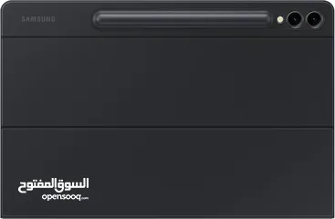  3 SAMSUNG Galaxy Tab S9 FE+ S9 + Book Cover Keyboard كفر تابلت سامسونج اس 9 بلس اس 9 بلس اف ي