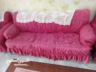  3 Urgent sofa set for sale. Just for 45 rial