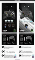  2 FANTECH GP15 EOS VEGA Controller يد تحكم سلكية فانتيك