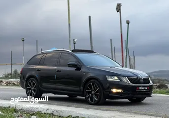 14 سكودا اوكتافيا 2018 ديزل 2.0 اوتومات 6 غيار فل بانوراما ليدات حررق سعرر 79.000 شيكل