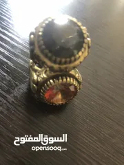  27 خواتم انتيك نحاس خليط واحجار كريمه مميزه مازونايت احجام كبيره نوادر للبيع بسعر مناسب.