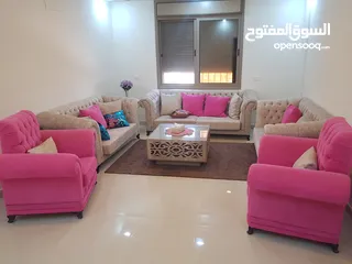  2 طقم غرفه جلوس 9 مقاعد عباره عن 3+2+2+1+1