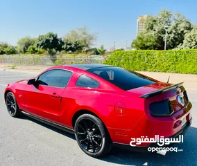  2 FORD MUSTANG GT 2010 RED GCC WELL MAINTAINED