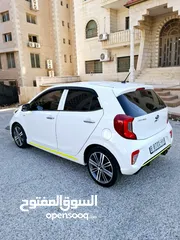  5 كيا بيكانتو 2020 GT line  دهان الشركة