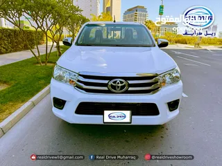  1 TOYOTA HILUX - PICK UP  SINGLE CABIN  Year-2018  Engine-2.0L