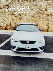  1 سيت ابيزا للبيع موديل 2022 SEAT lbizaFR بحالة الوكالة دهان شركة عداد قليل