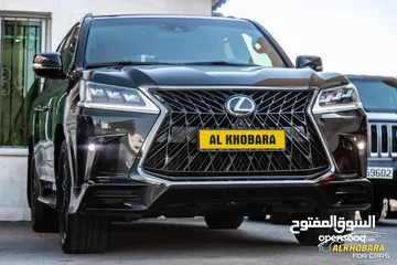  28 Lexus Lx570s Black Edition 2020   السيارة مميزة جدا و قطعت مسافة 64,000 كيلو متر فقط