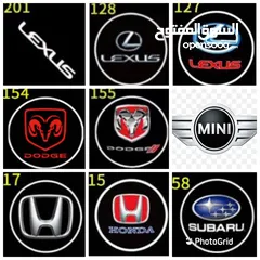  7 شعار أرضي لكل السيارات عرض مؤقت( بدون تركيب وتوصيل)