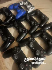  13 ايادي اصلية  ps4 بسعر حرققققق بحالة الجديد عالفحص عالفحصصص  Controller ps4 like new