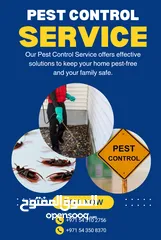  3 Pest Control care cleaning company price Star from 99AED discount 25% on going