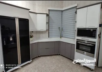  10 مطبخ hdf مع سطح كوارتز