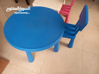  2 Kids study Tables and Chairs