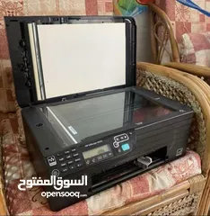  1 طابعة hp officejet 4500  تدعم التصویر اللوني وسکانر ممتازة مستعملة تدعم التصوير ونسخ الصور متوفرة