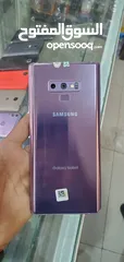  2 SAMSUNG NOTE9 جلاكسي نوت 9  غني عن التعريف ذاكره 128GB  رام 6 يوجد لدى محلات القبلي موبايل الحصبه