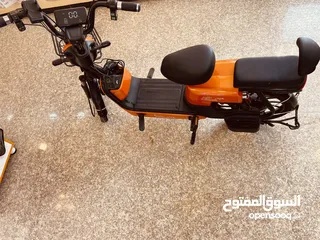  3 دراجه شحن 5 بطارية مديل 2024  مشتريه من الوكيل ماركة حيدر النيار
