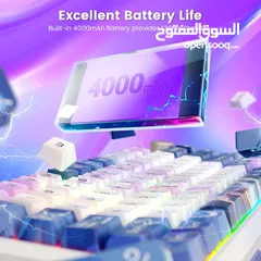  6 REDRAGON K708 AK SPECIAL EDITION كيبورد ريدراجون نسخة خاصة مميز مع شاشة عرض