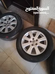  3 جنط كامري اصلي مقاس 16 للبيع بحال ممتازه
