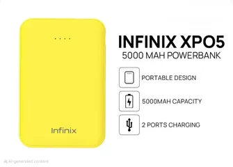  1 Infinix Fast Charging Power Bank