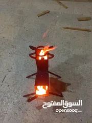  2 موقد حطب للتخييم جديد تفصيل